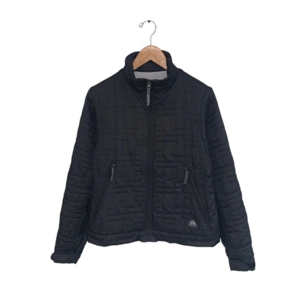 Nike ACG Jacket Women's Size Medium Black Outer Layer Vest Convertible‎ Quilted